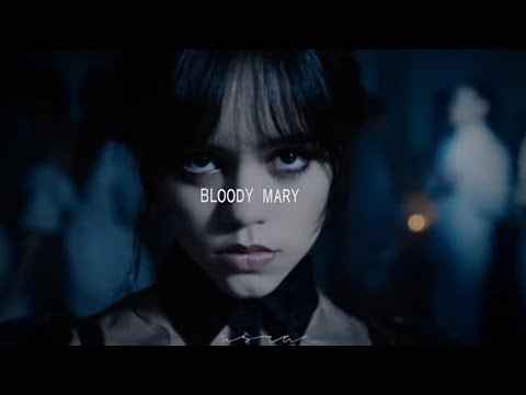 Lady Gaga - Bloody Mary (Sped Up-TikTok Version) (Wednesday Addams)
